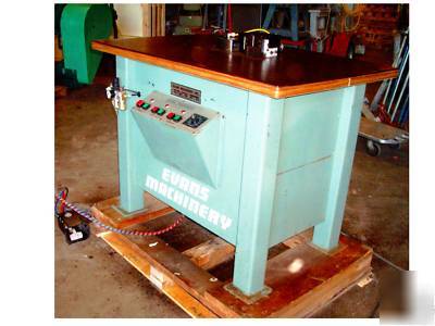 Evans MODEL1050 t-edge molding applicator machine