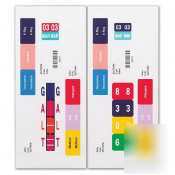 Label forms - 250 label forms - 7.5 in. x 1.5 in.