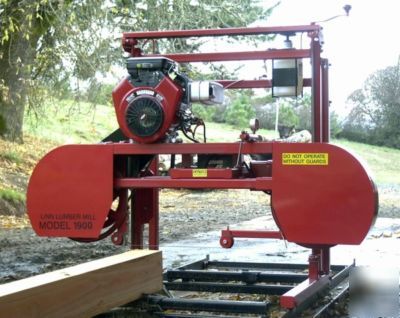 Linn lumber sawmill kit build your own mill 