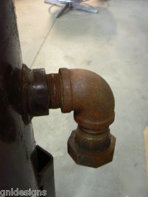 Columbia bs-1 boiler blowdown separator tank 16