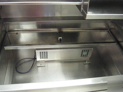 Commercial restaurant hot/cold line equipment taco bell