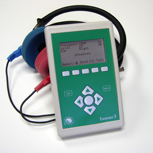 Earscan 3 portable screening audiometer (ES3S)