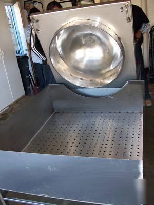 Kettle corn machine shifting table/ bin