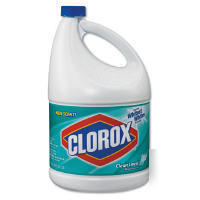 Six 96 oz. bottles ultra clorox liquid bleach laundry