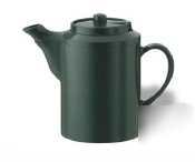 Forest green tea pot - 16 oz - sid-TS612FG - TS612FG