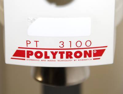 Kinematica polytron PT3100 homogenizer overhead stirrer