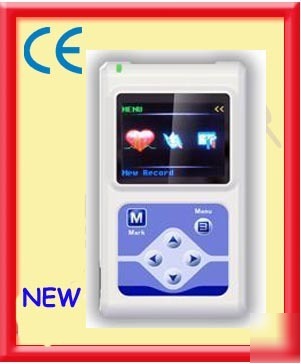 New 12 channels ecg ecg holter monitor system brand 