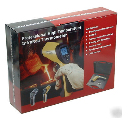 New industrial 50:1 ir laser thermometer 1832 f 1000 c
