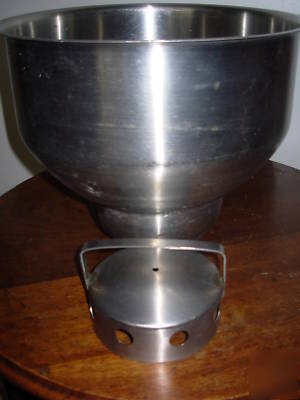 2 stainless steel ss milk strainer bucket pails