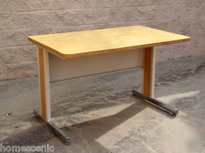 Hon home business office student wood metal desk