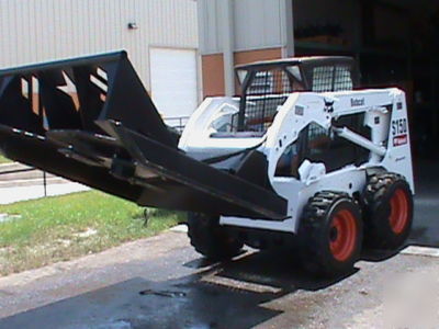 Brush cutter for skid steer loaders, up to 5