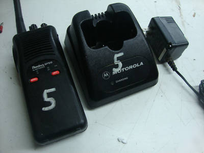 Motorola SP50 vhf 2 ch radio P93YQT20A2AA 5WATT # 5