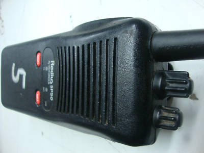 Motorola SP50 vhf 2 ch radio P93YQT20A2AA 5WATT # 5