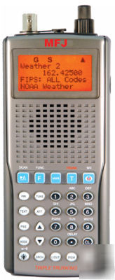 New mfj-8322 triple trunking scanning receiver ( )