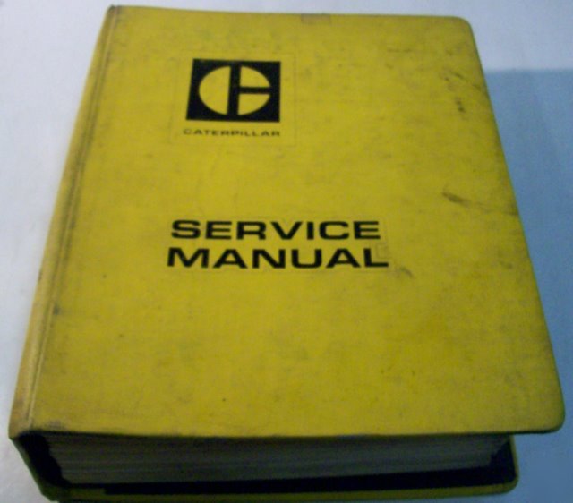Caterpillar 637 wheel tractor scraper repair manual