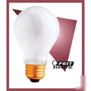 Fiet rough service light bulbs 12 pack -- 75 watt
