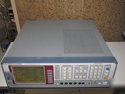 Rohde & schwarz r&s efa 63 dvb-c tv test receiver