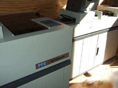 Pfe automailer 2 folder inserter sealer / minty