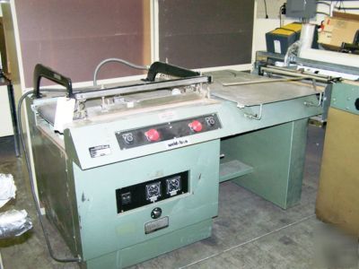 Shrink packaging semi-automatic l-bar sealer