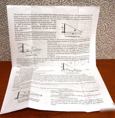 Tandem compass inclinometer survey tool aimfast af-1 