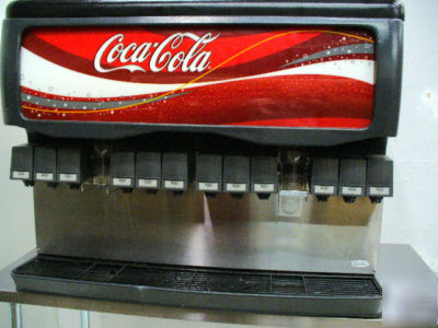 Used cornelius 12 head soda dispensing machine ED300-b