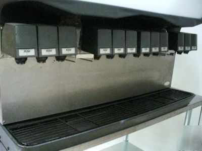 Used cornelius 12 head soda dispensing machine ED300-b