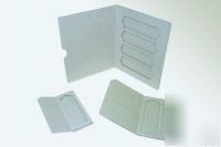 Cardboard lab slide mailers mailer case of 2000 frees&h