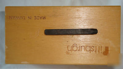 Vintage pittsburgh 36PC. transfer punch set + wood case