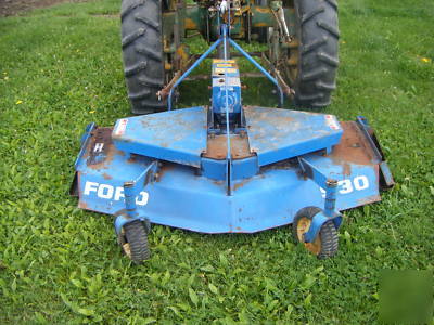 Bush hog finnish mower ford 930