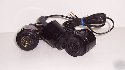 Lot of 3 mallory SC110D sonalert audible signal devices