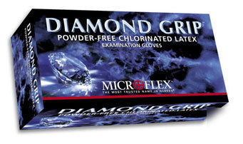 Microflex diamond grip gloves (mf-300-l)