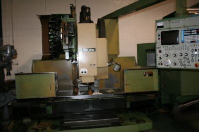 Mori seiki mv 35/40 cnc vertical machining center 1983