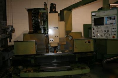 Mori seiki mv 35/40 cnc vertical machining center 1983