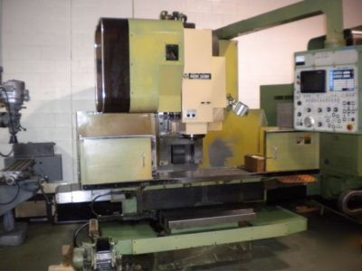 Mori seiki mv 35/40 cnc vertical machining center 1983