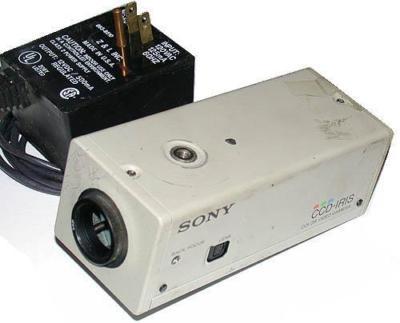 Sony ccd color video camera model ssc-C350 w/ power sup
