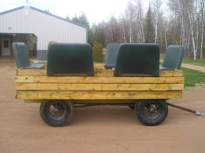 ****** custom built hay wagon / trailer ****** 